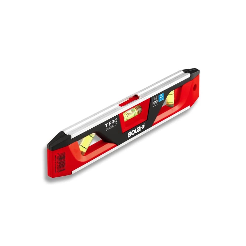 SOLA Wasserwaage Torpedo T-Pro 23cm Aluminium Kunststoff