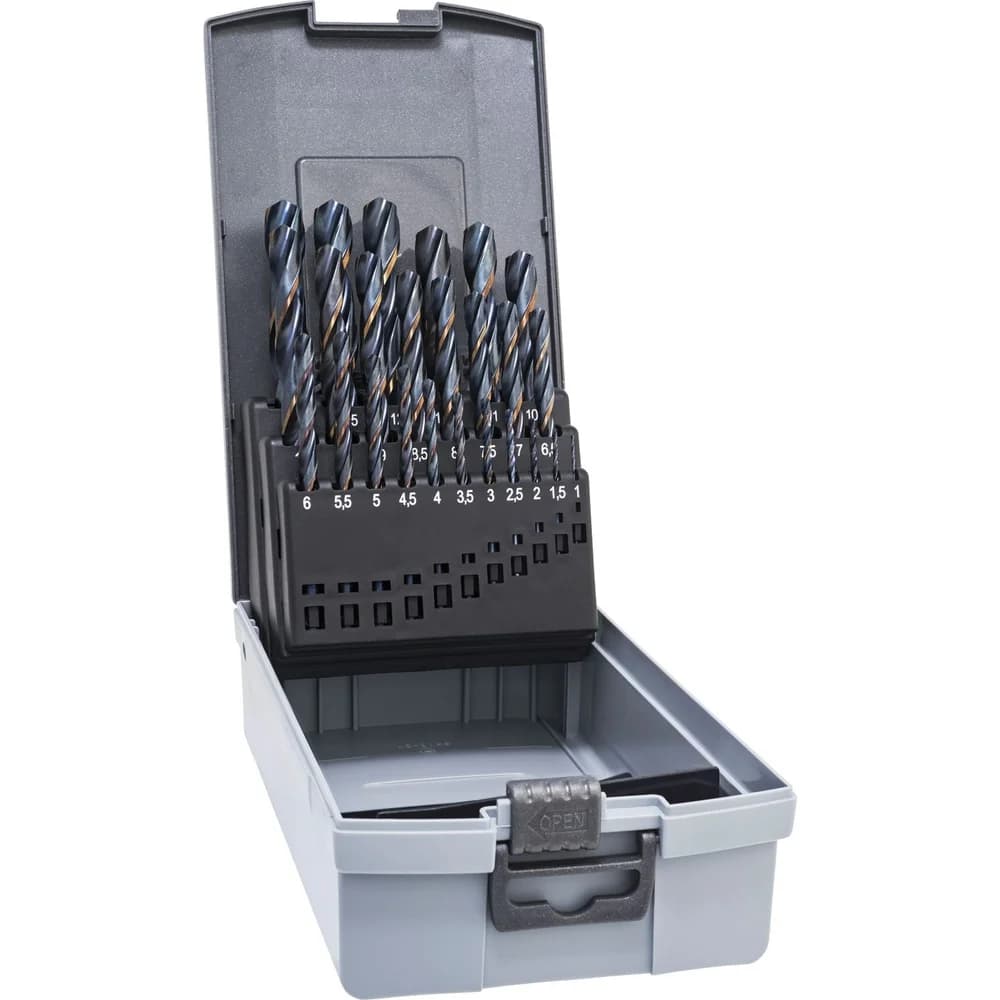 Alpen Holzbohrer, Spiralbohrer D338N HSS 1-13,5 mm stg