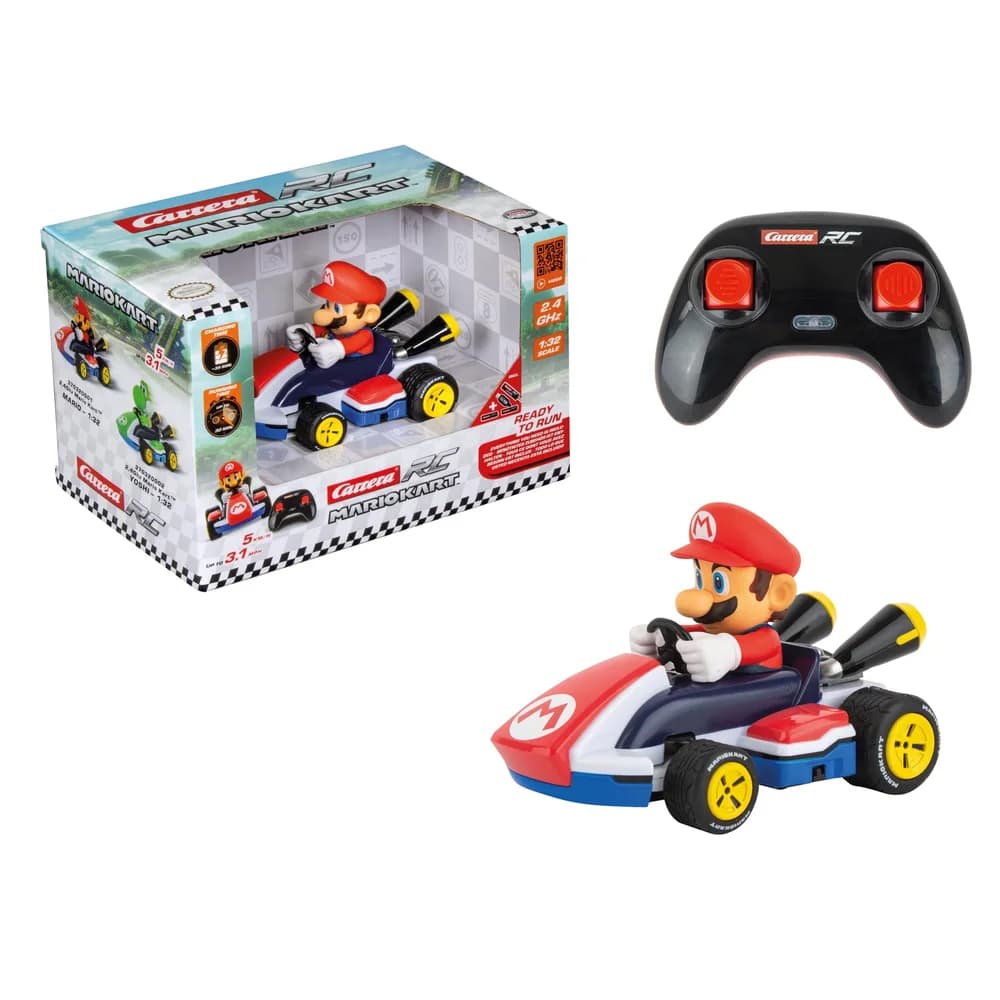 Carrera® RC Race Kart 1:32, Mario 2,4GHz Konstruktions-Spielset