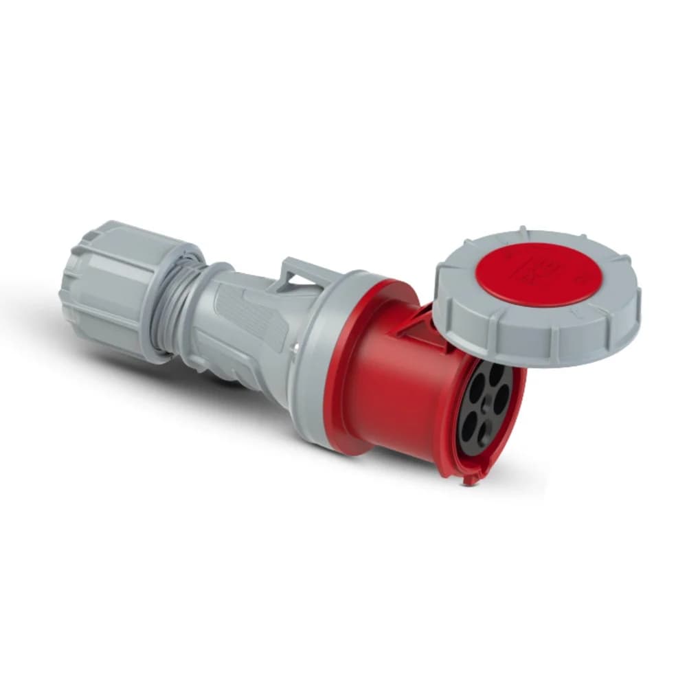 PCE CEE-Stecker CEE-Kupplung 63 A 5p 6h rot