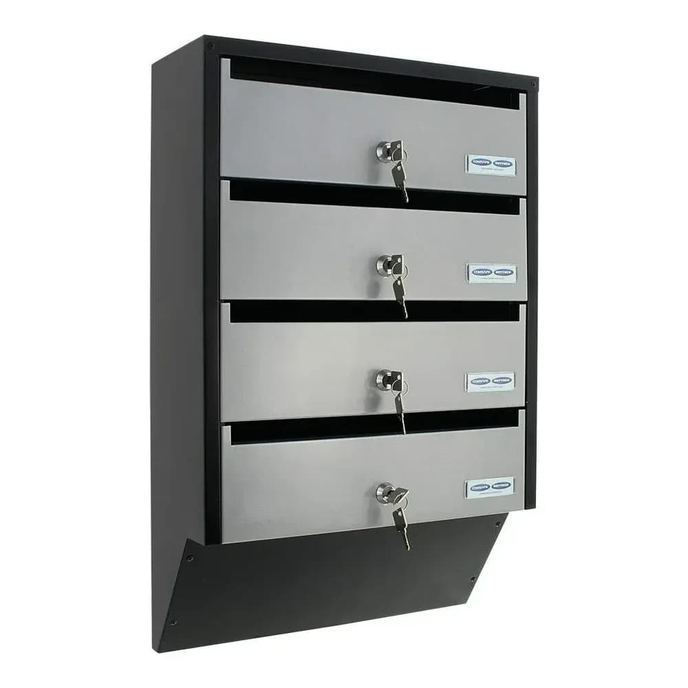 Rottner Briefkastenanlage »Depot 4«, 38.5x60x14 cm