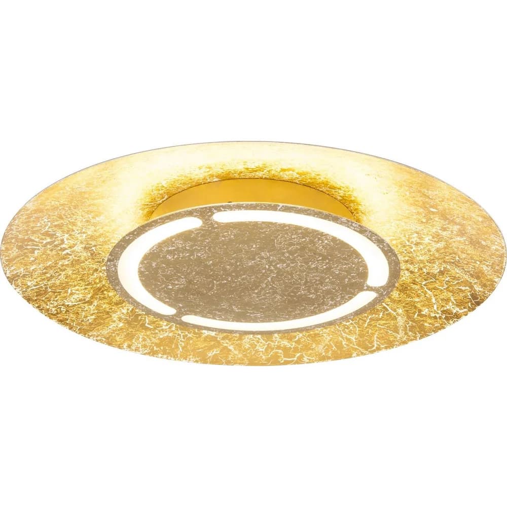 Globo 41900-24 Tabea Deckenleuchte Metall Goldfarben, Led