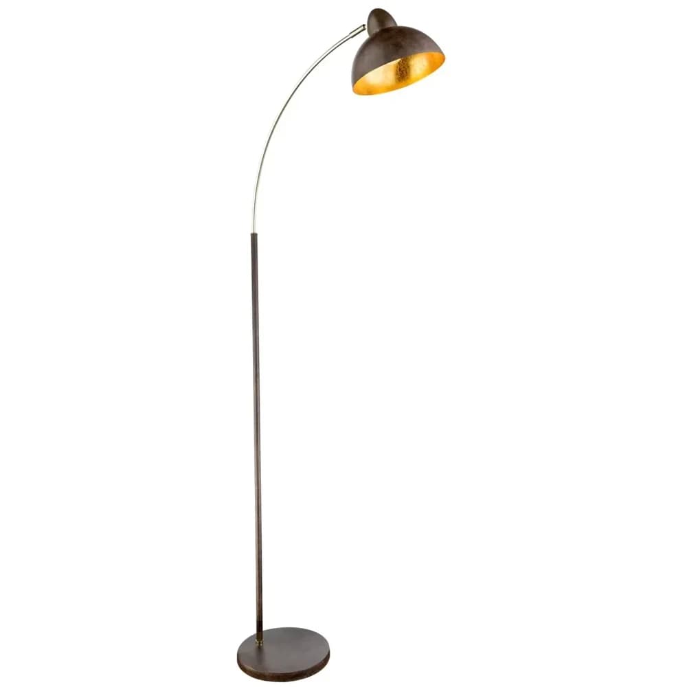 Globo 24703SR Anita Stehleuchte Metall Rostfarben, 1X E27