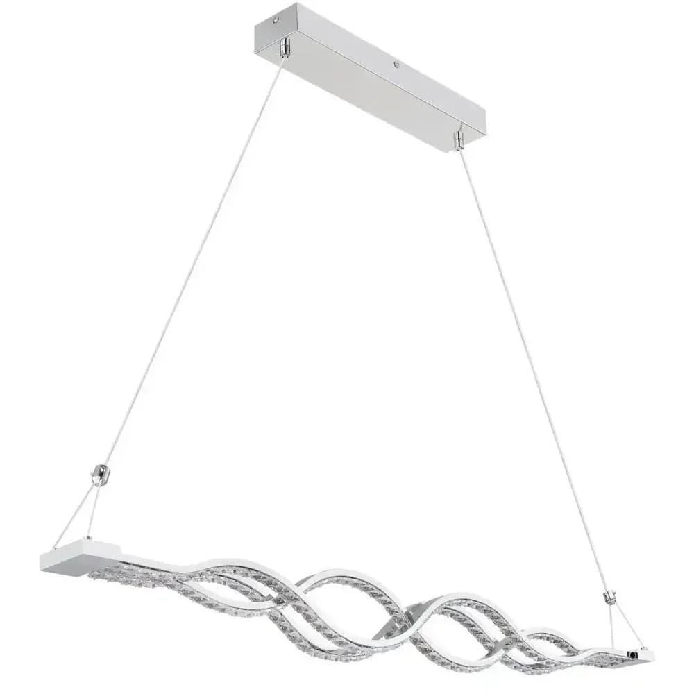 Globo 67109-30 Pilla Hängeleuchte Metall Verchromt, Led