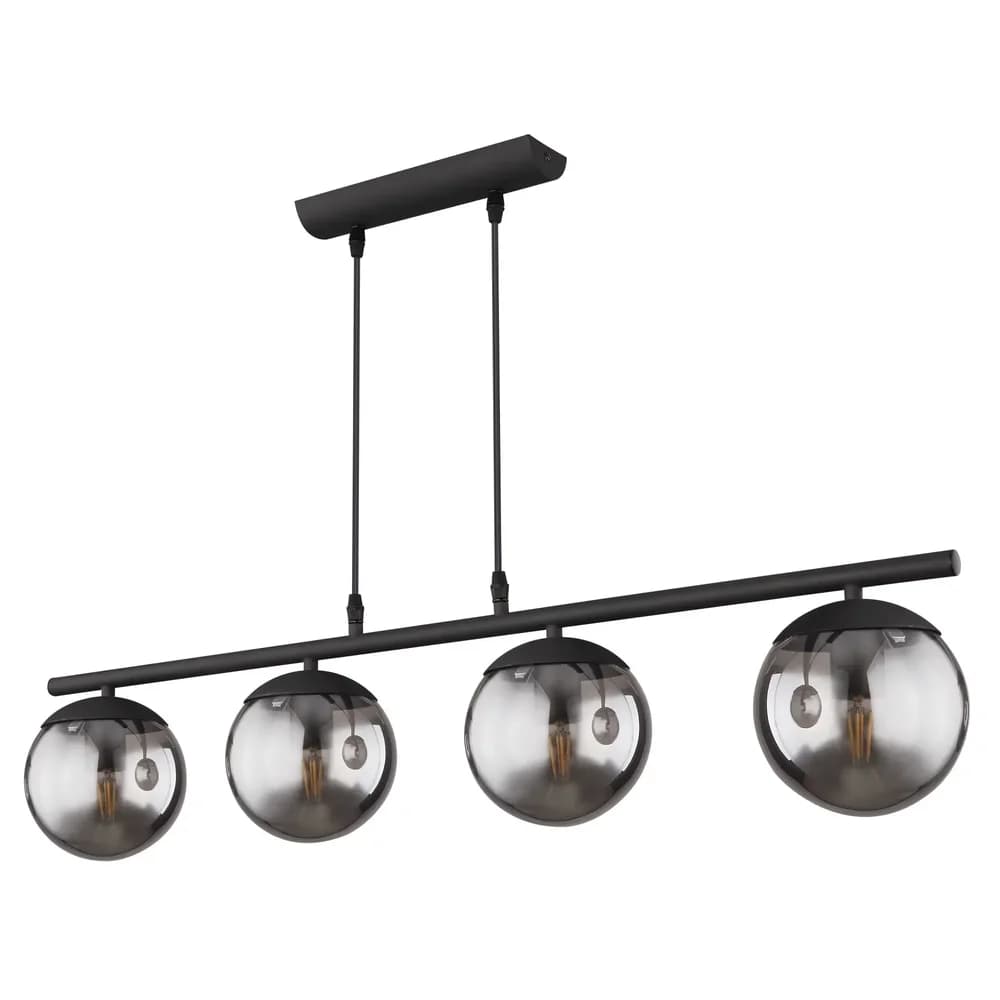 Globo Lighting Pendelleuchte , schwarz , Maße (cm): B: 90 H: 120 T: 15.0