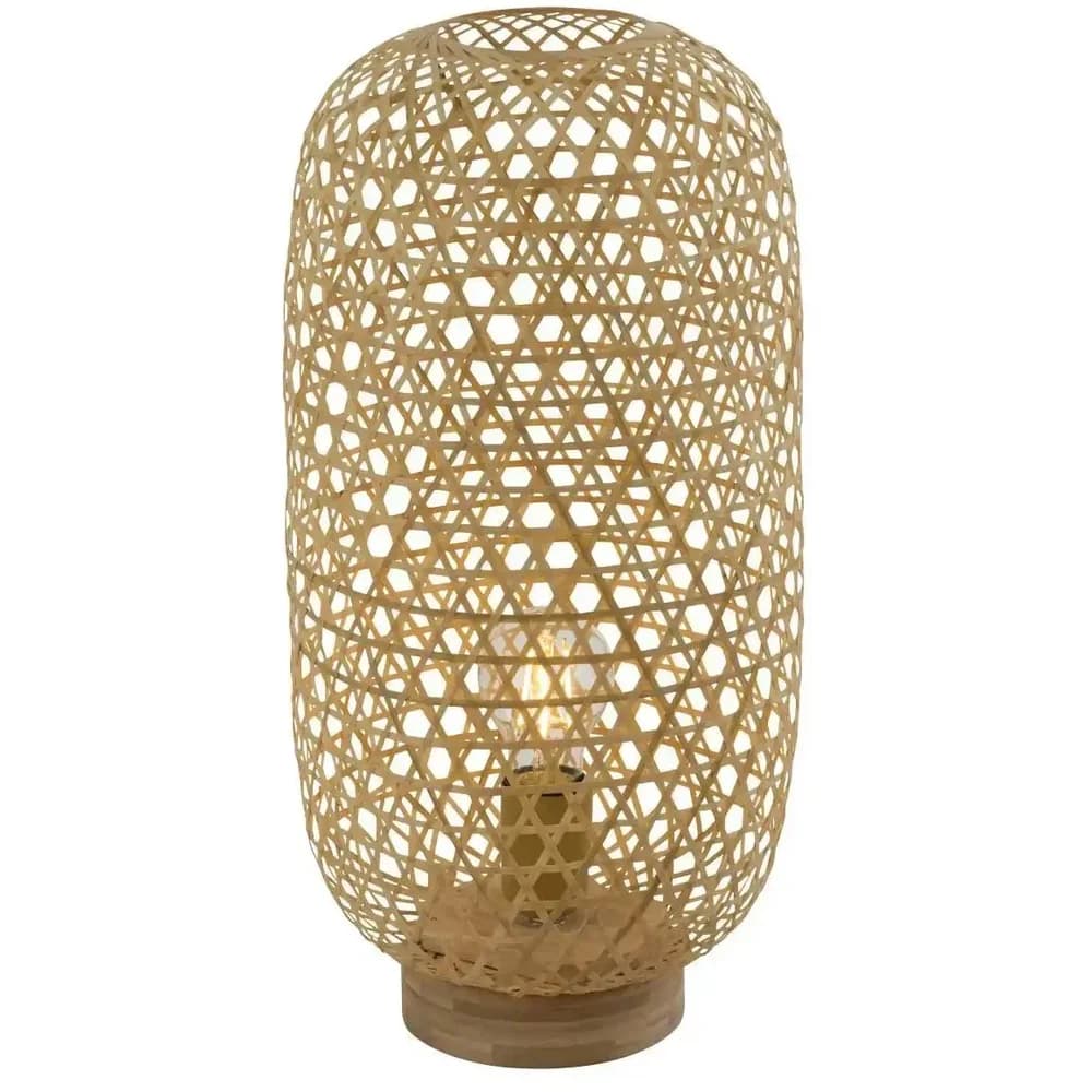 Globo 15367T1 Mirena Tischleuchte Bambus Naturfarben, 1X E27