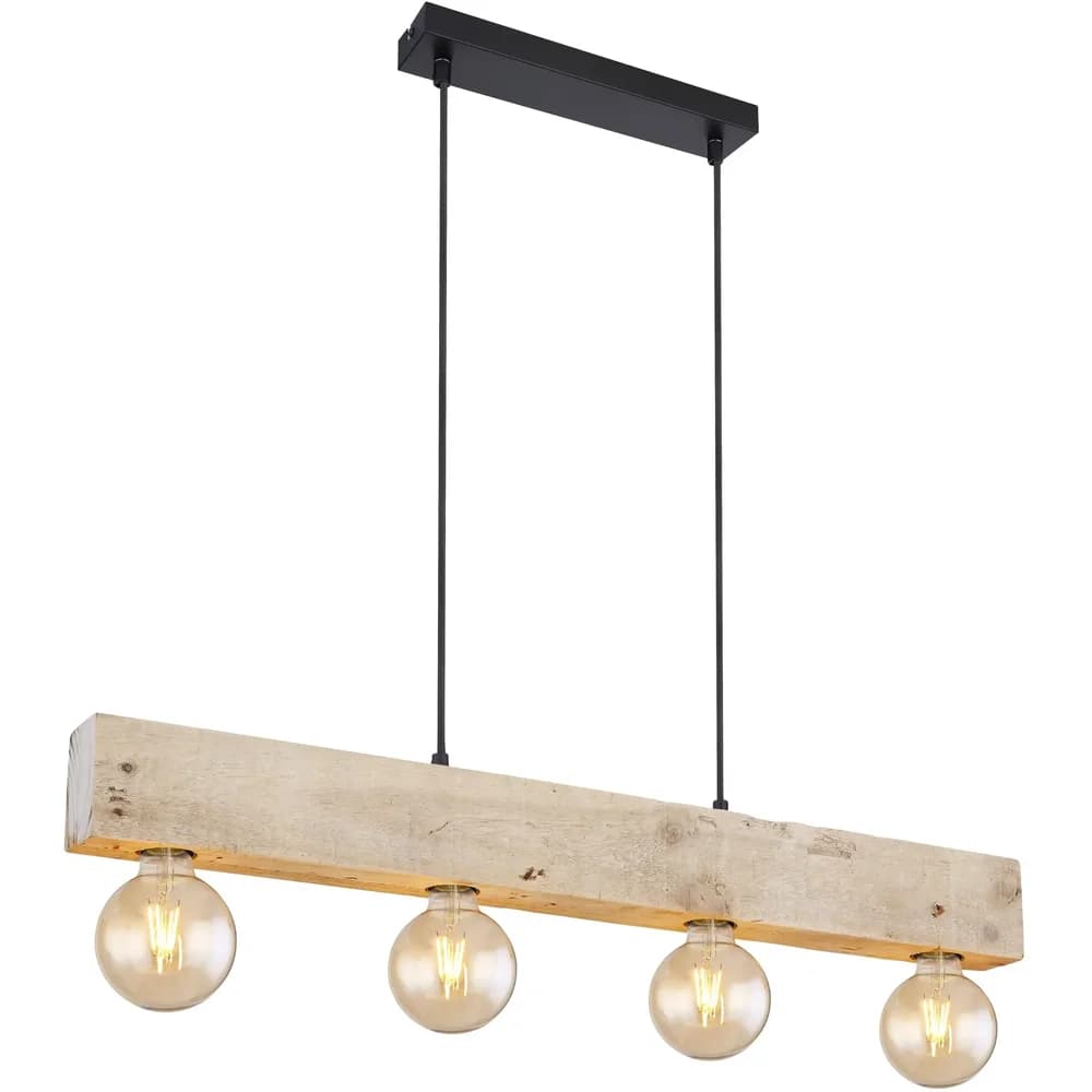 Globo Lighting Pendelleuchte , schwarz , Maße (cm): B: 80 H: 120 T: 6.0