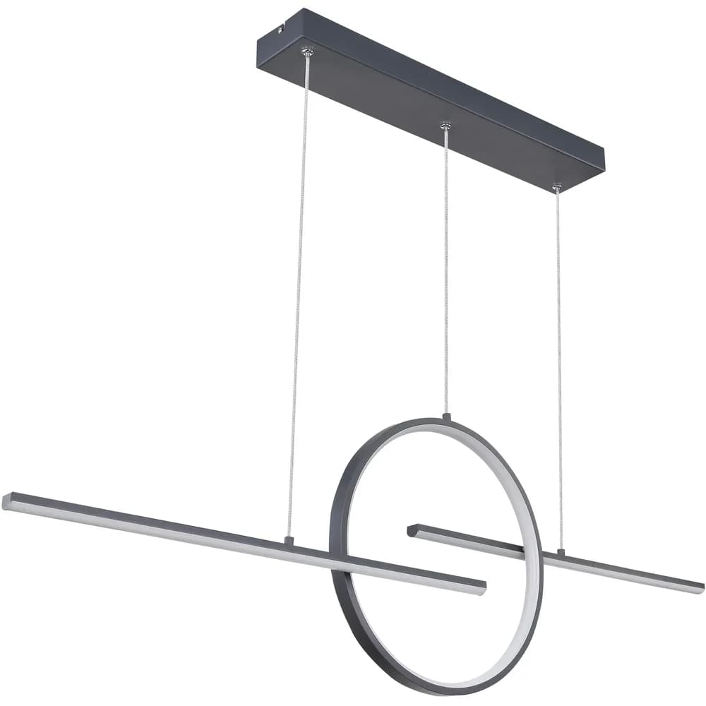 Globo 67121-50G Barral Hängeleuchte Metall Graphit, Led