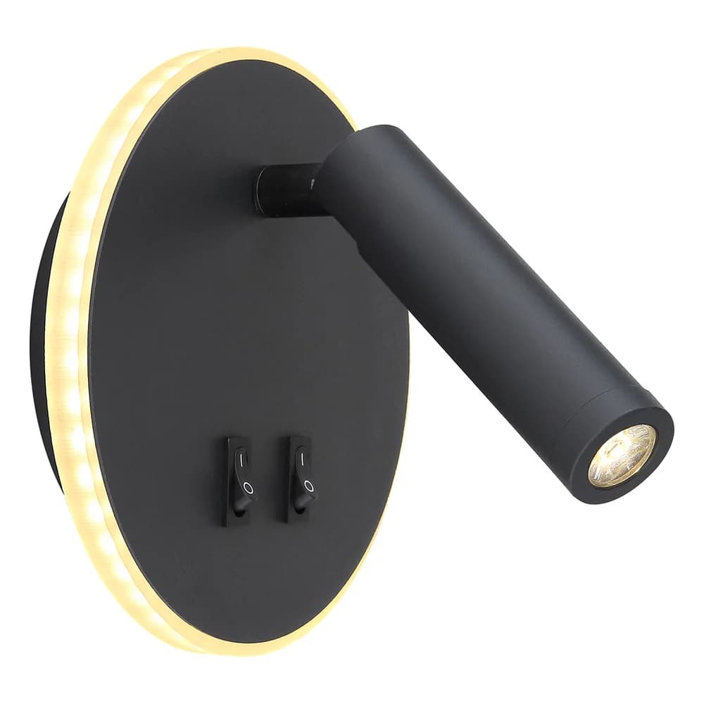 Globo 78405S Many Wandleuchte Metall Schwarz, Led