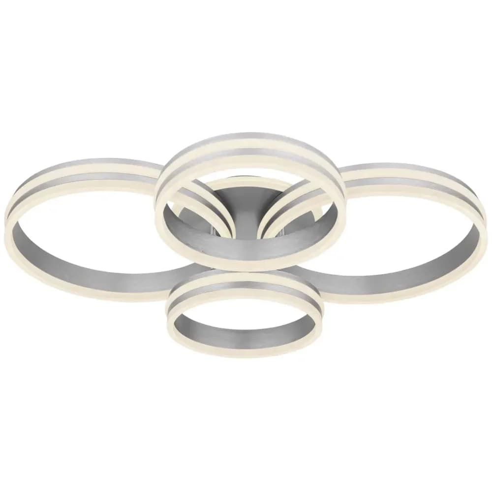 Globo 67260-90 Rubio Deckenleuchte Metall Grau, Led