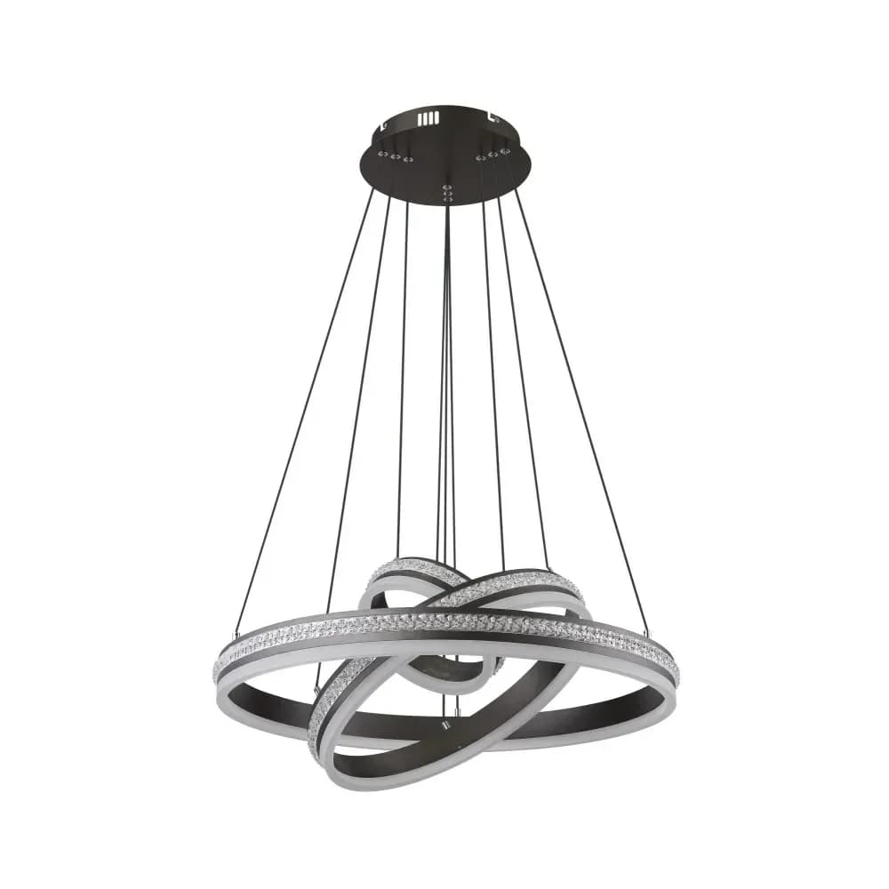 Globo Lighting Hängeleuchte , silber , Maße (cm): H: 120 Ø: 60