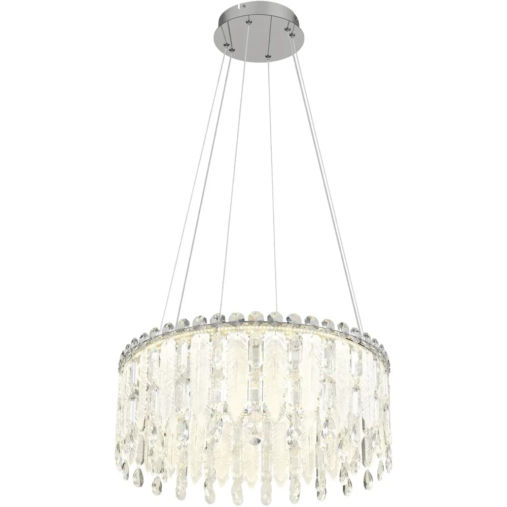 Globo Lighting Hängeleuchte , silber , Maße (cm): H: 120 Ø: 59.5