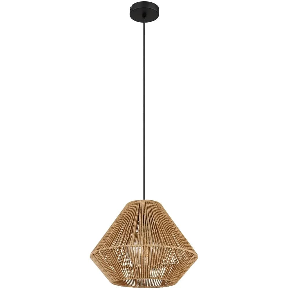 Globo Lighting Hängeleuchte , schwarz , Maße (cm): H: 120 Ø: 35