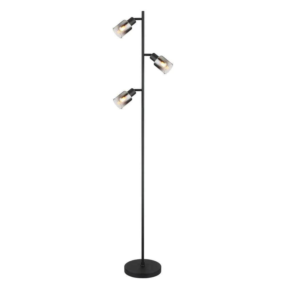Globo Lighting Stehleuchte , schwarz , Maße (cm): H: 154 Ø: 23