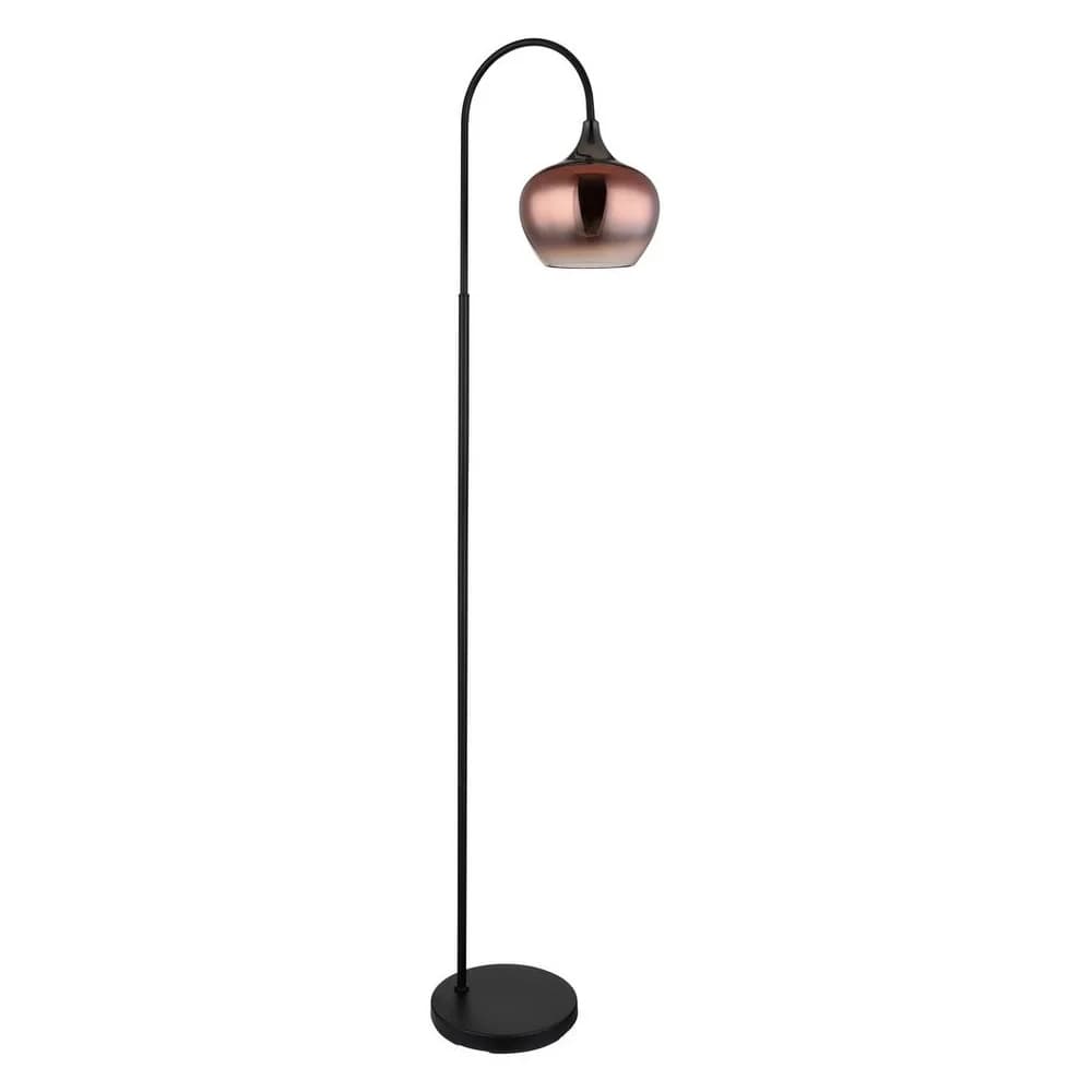 Globo Lighting Stehleuchte , schwarz , Maße (cm): B: 25 H: 150