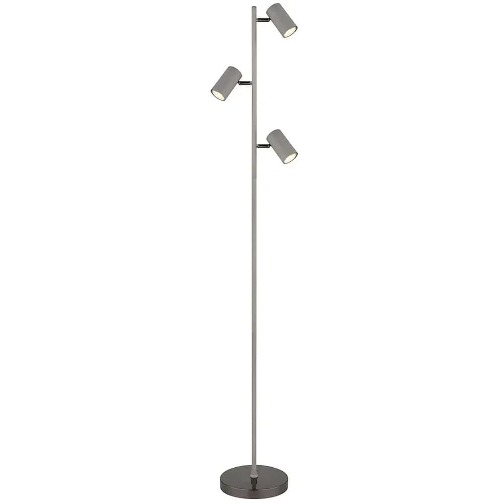 Globo Lighting Stehleuchte , schwarz , Maße (cm): B: 23 H: 154