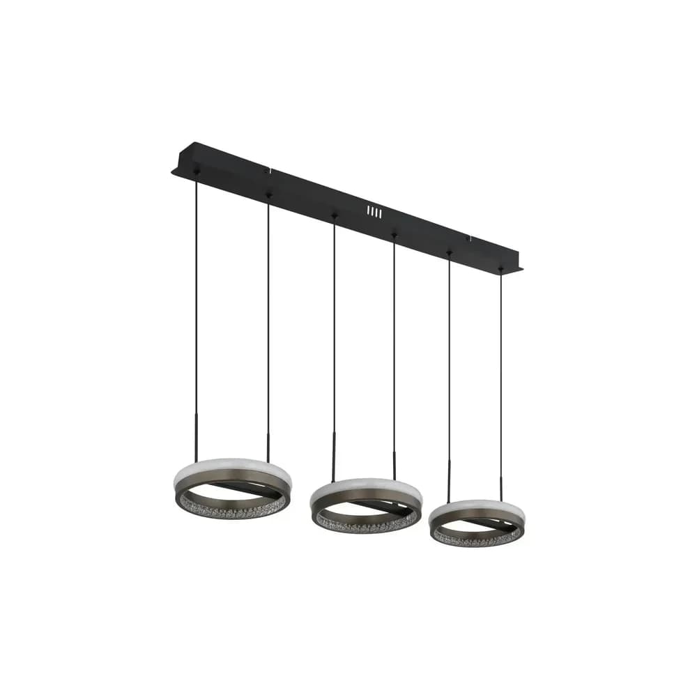 Globo Lighting Pendelleuchte , schwarz , Maße (cm): B: 82 H: 150