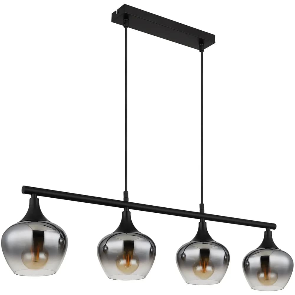 Globo Lighting Hängeleuchte , schwarz , Maße (cm): B: 15 H: 120