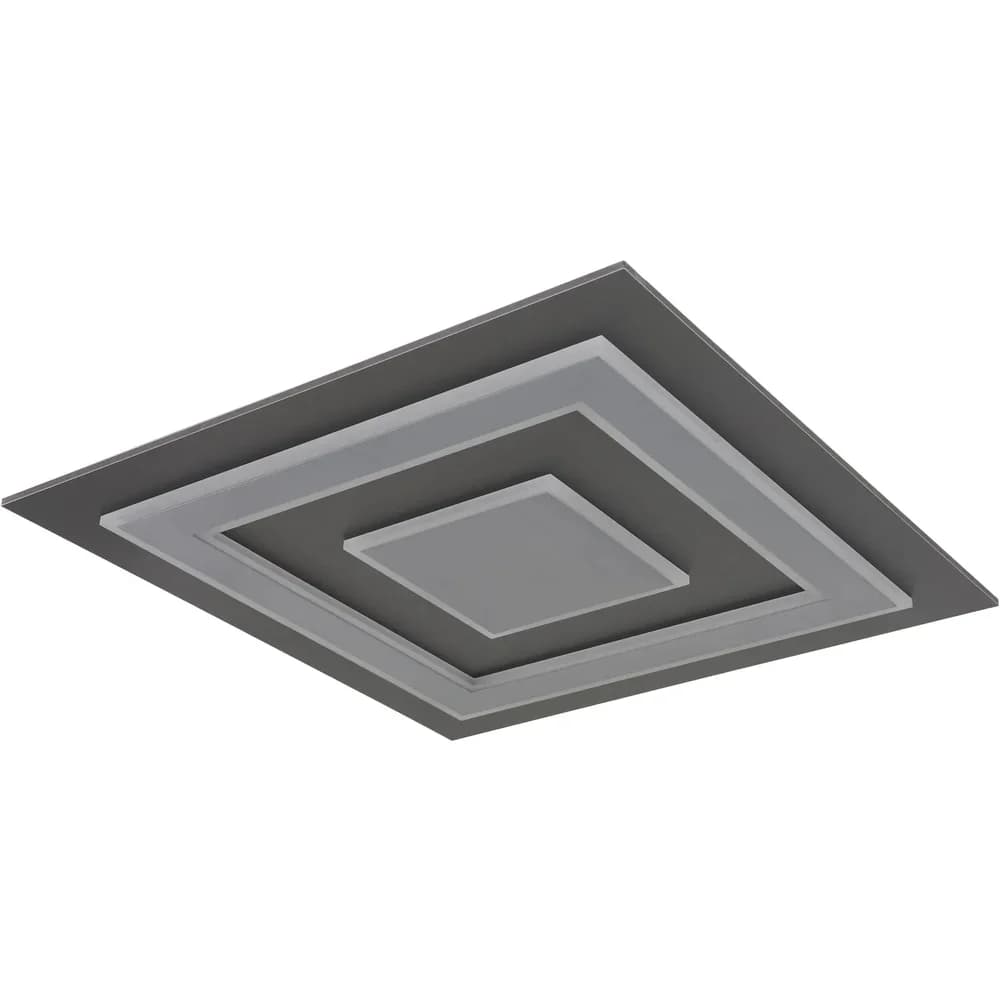 Globo Lighting Deckenleuchte , schwarz , Maße (cm): B: 60 H: 4,6