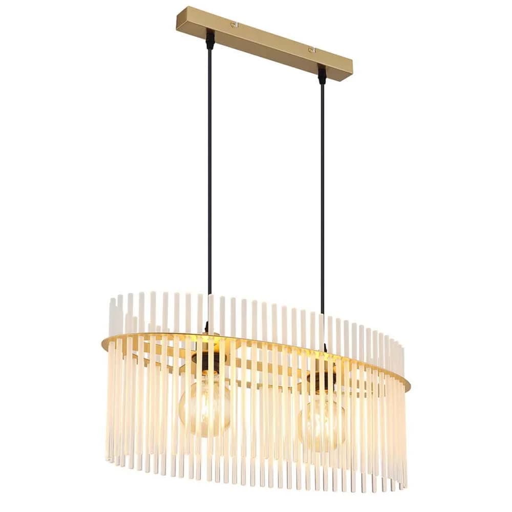 Globo Lighting Hängeleuchte , gold , Maße (cm): B: 23 H: 140