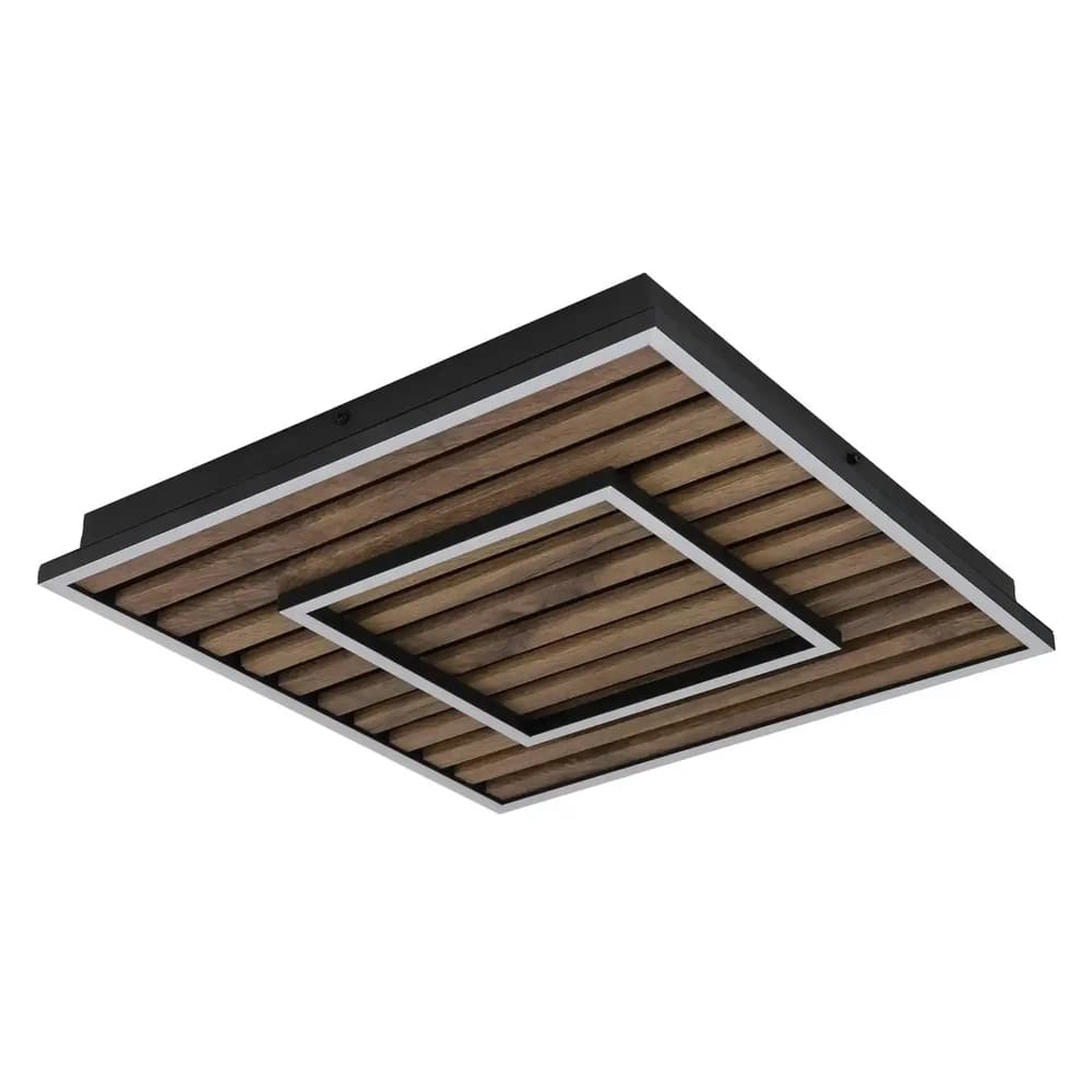 Globo Lighting Deckenleuchte , schwarz , Maße (cm): B: 45 H: 6