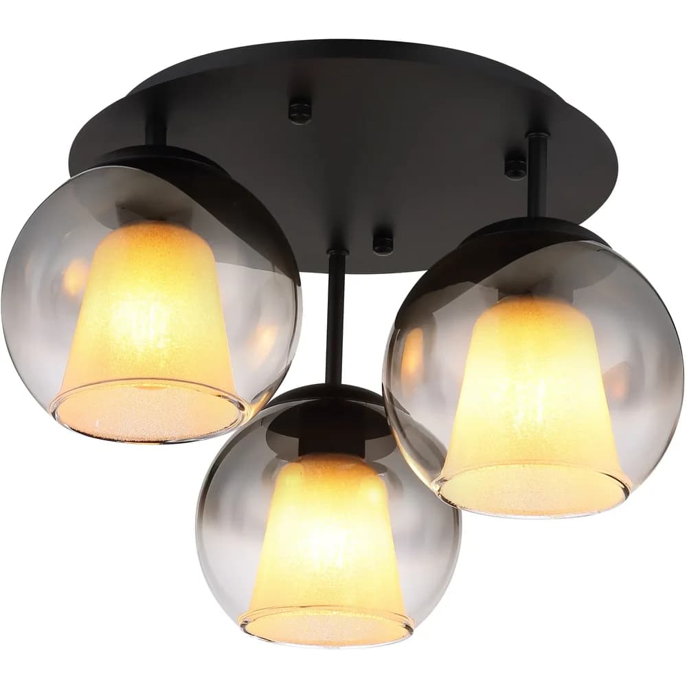 Globo Lighting Deckenleuchte , schwarz Ø: 41