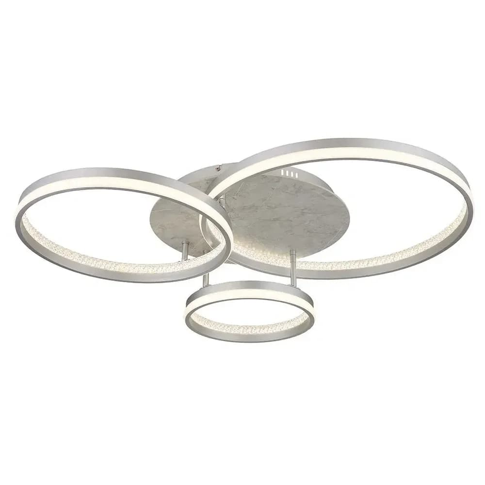Deckenlampe Deckenleuchte Wohnzimmerlampe dimmbar Fernbedienung LED CCT L 85,5cm