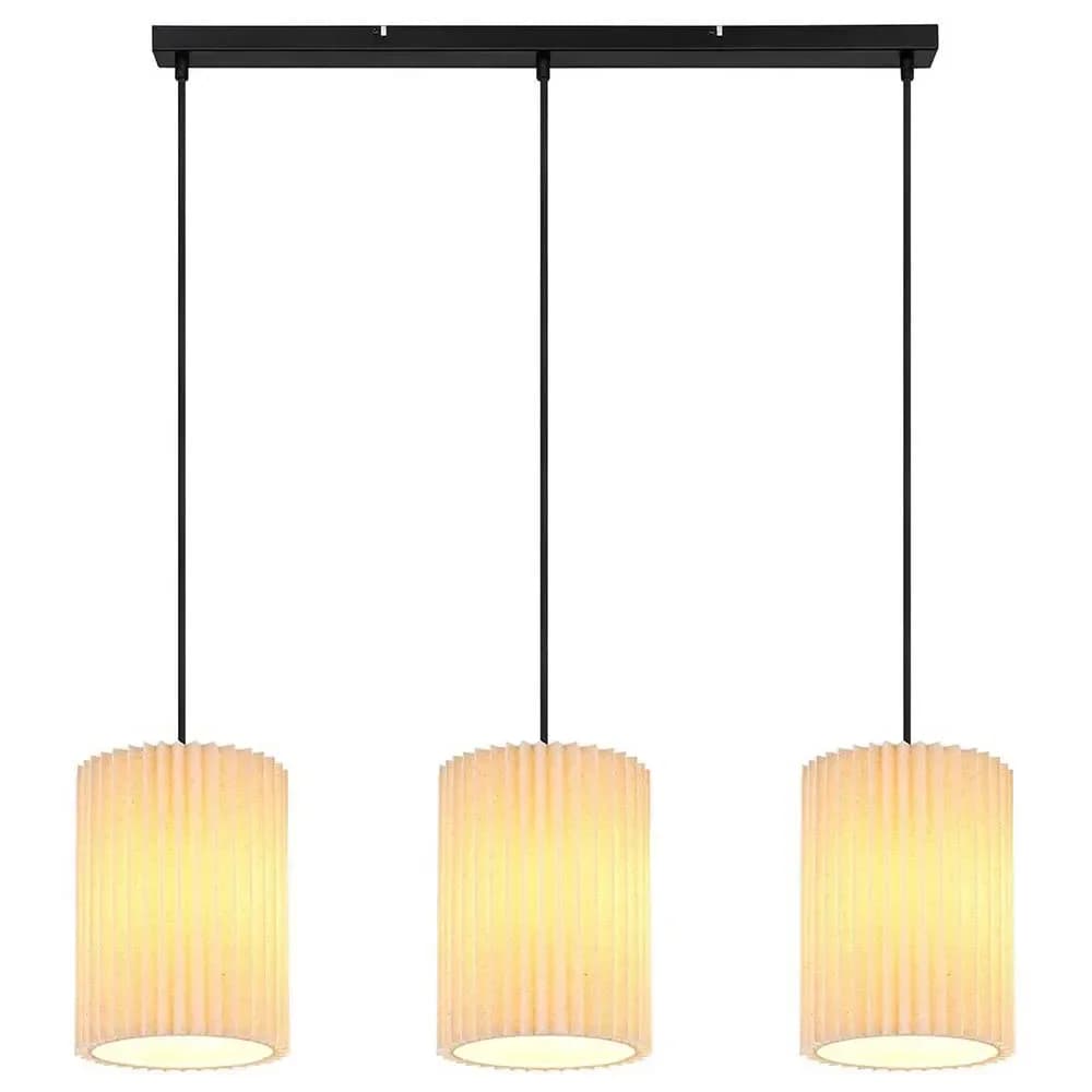 Globo Lighting Hängeleuchte , schwarz , Maße (cm): B: 20 H: 120
