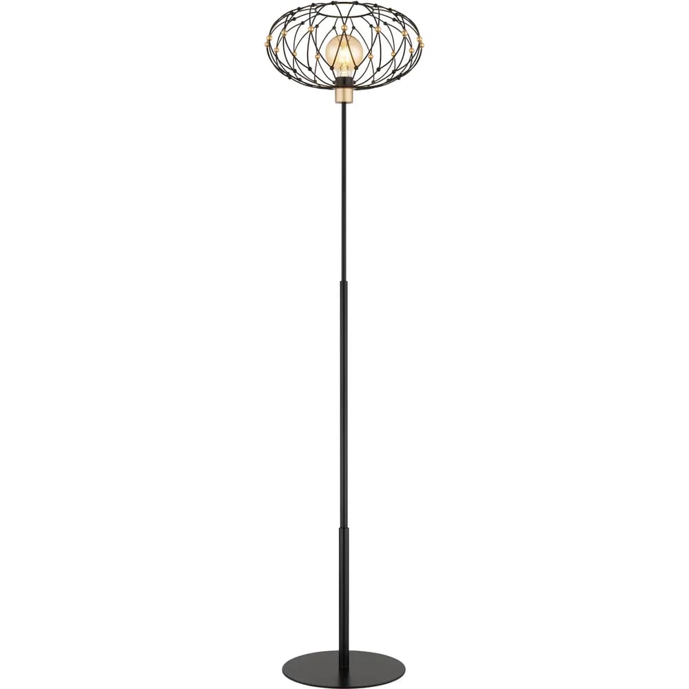 Globo Lighting Stehleuchte , schwarz , Maße (cm): H: 162 Ø: 40