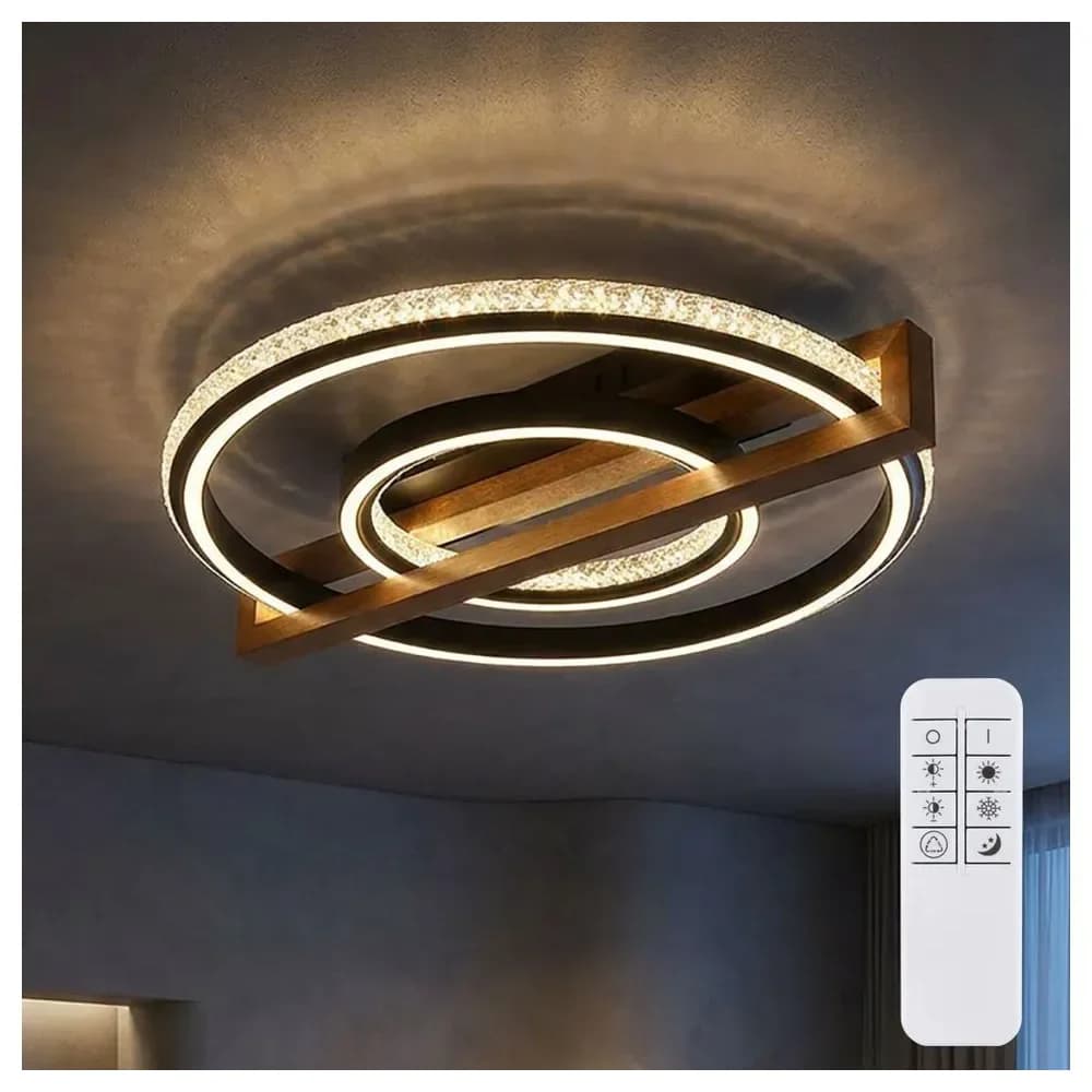 GLOBO 48137R, LED, 5100 lm, IP20 - Schwarz
