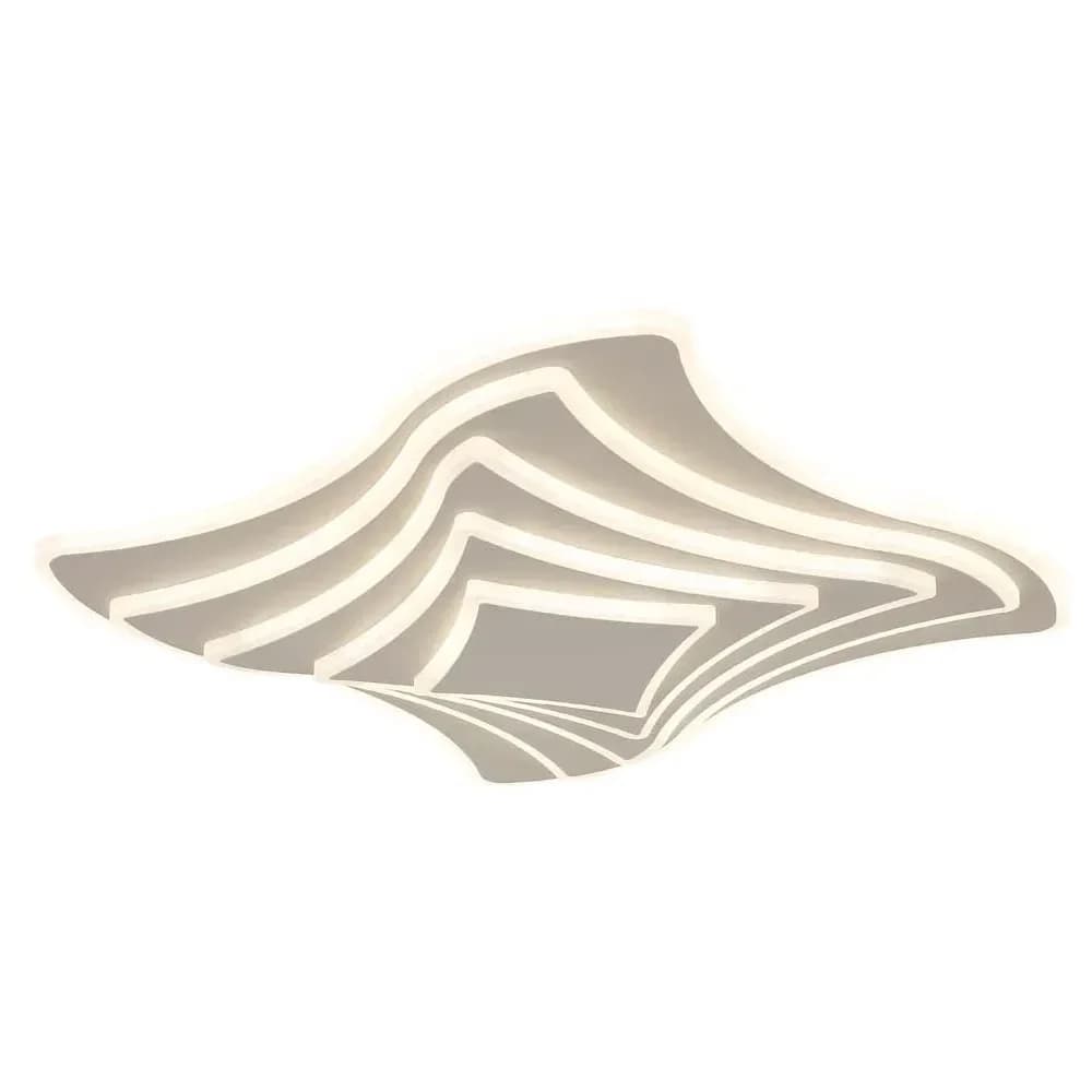 GLOBO Lighting Deckenleuchte OCTAVIO LBH 45x45x7 cm beige Deckenlampe - Beige