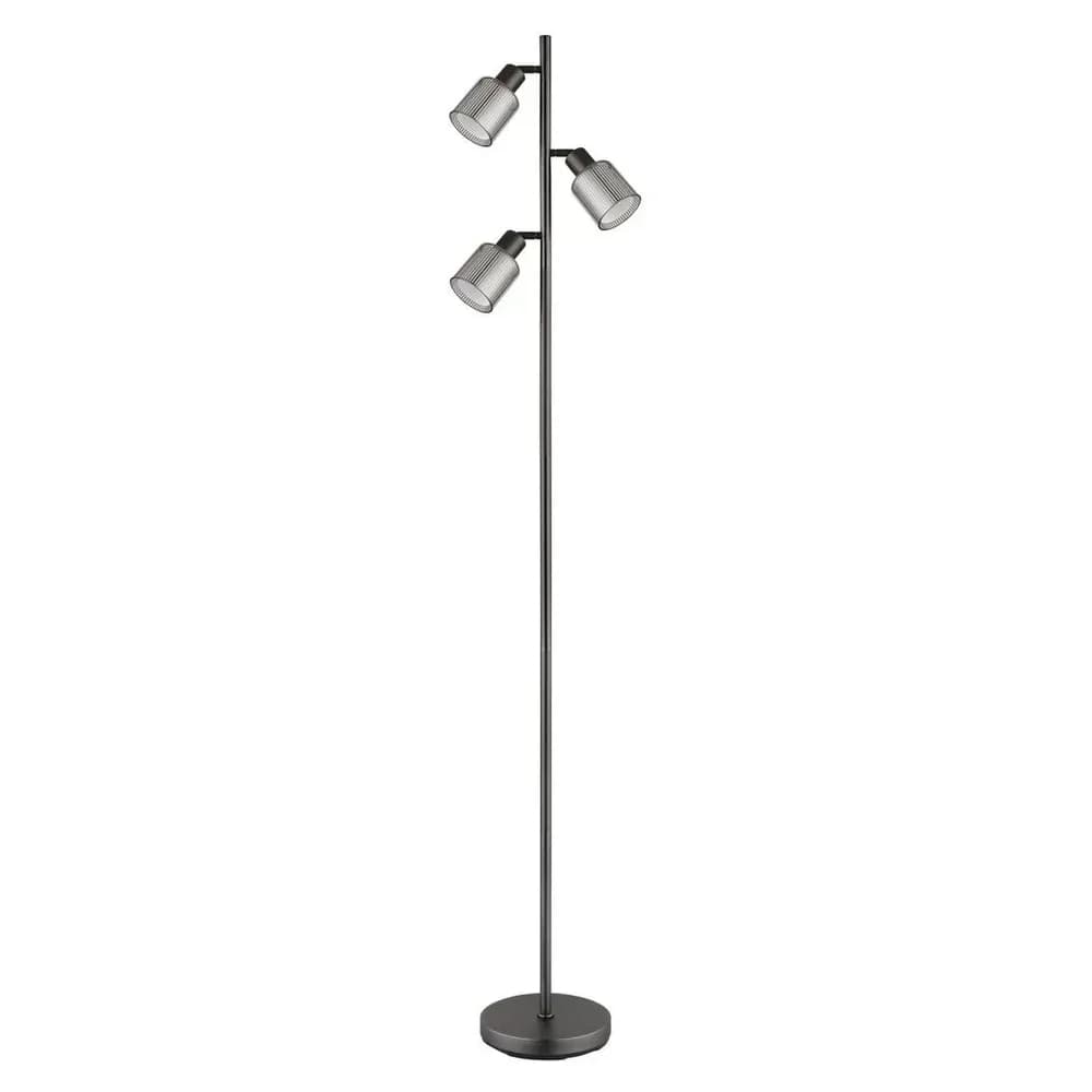 Globo Lighting Stehleuchte , schwarz , Maße (cm): B: 22 H: 161