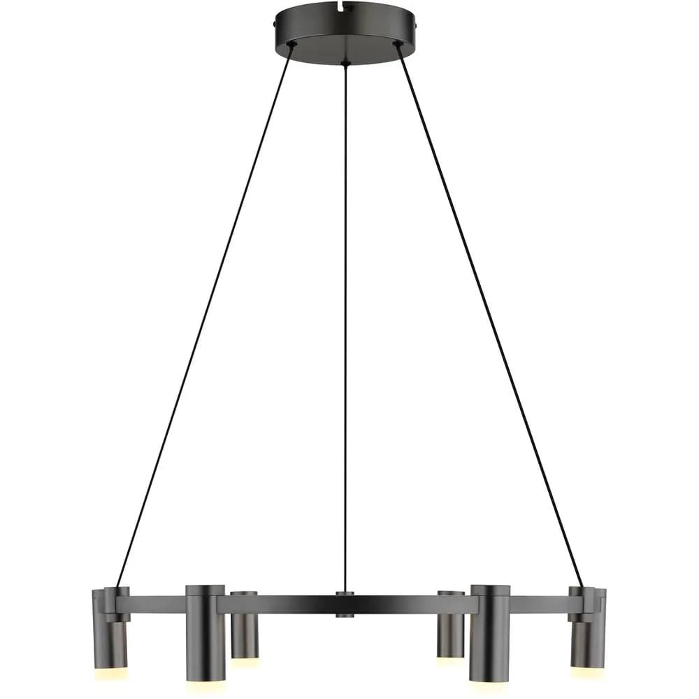 Globo Lighting Hängeleuchte , schwarz , Maße (cm): H: 120 Ø: 62