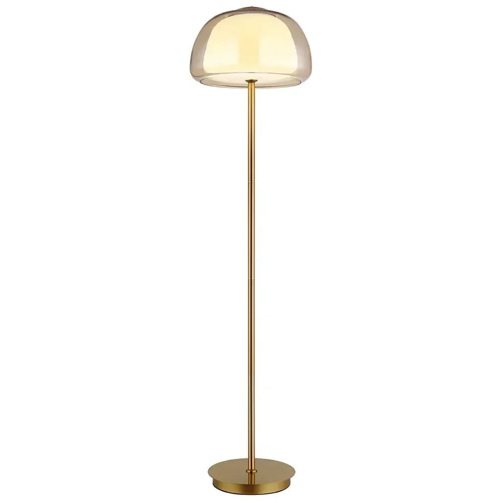 Globo Lighting Stehleuchte , gold , Maße (cm): H: 150 Ø: 38