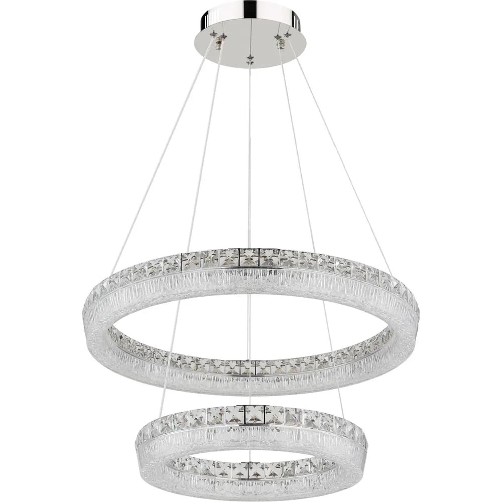 Globo Lighting Hängeleuchte , silber , Maße (cm): H: 120 Ø: 60