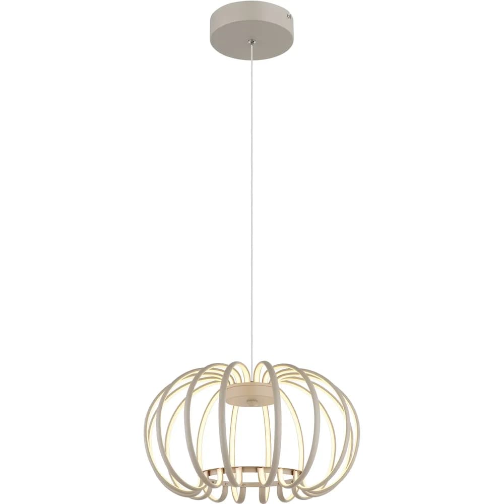 Globo Lighting Hängeleuchte , braun , Maße (cm): H: 120 Ø: 40