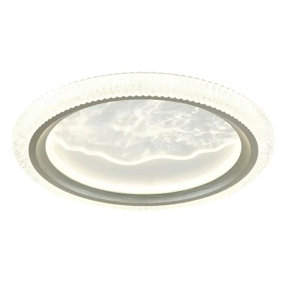 Globo Lighting Deckenleuchte , grau , Maße (cm): H: 5,5 Ø: 39.5