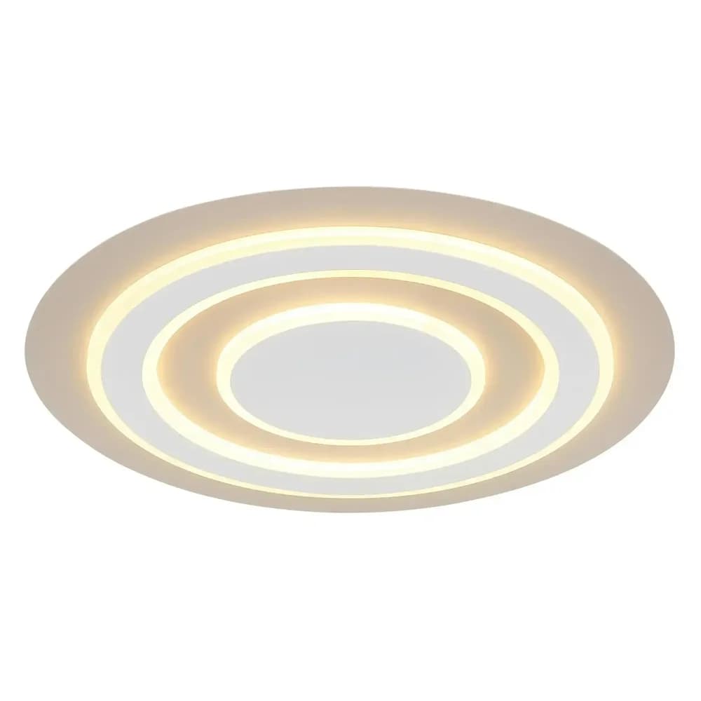 Globo Lighting Deckenleuchte , weiß , Maße (cm): H: 4,3 Ø: 48