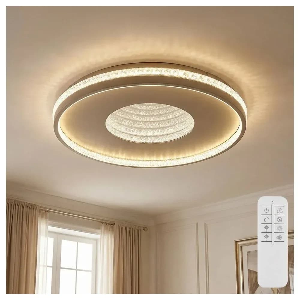 GLOBO Lighting Deckenleuchte LAWANDA DH 51,10x10,80 cm beige - Beige