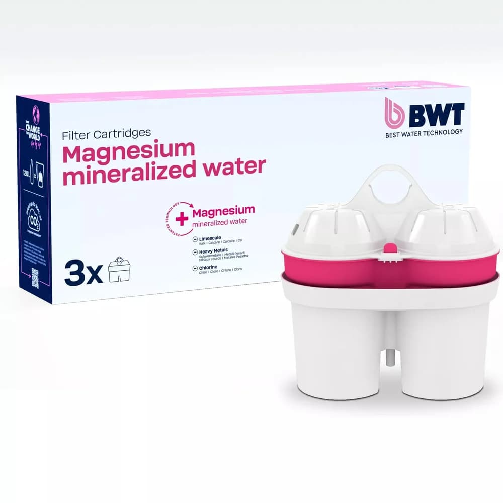 BWT Magnesium Mineralized Water Filterkartuschen 3er Pack