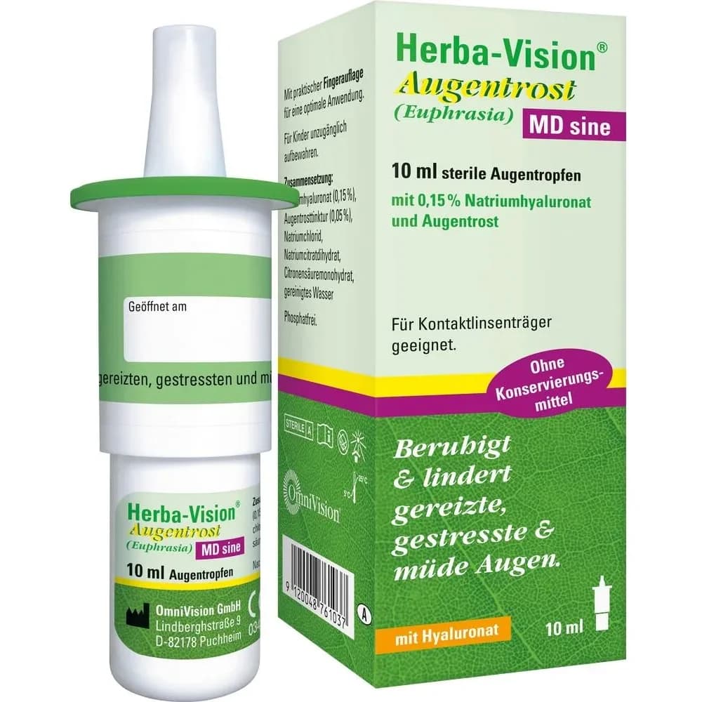 Herba-vision Augentrost Md Sine Augentropfen