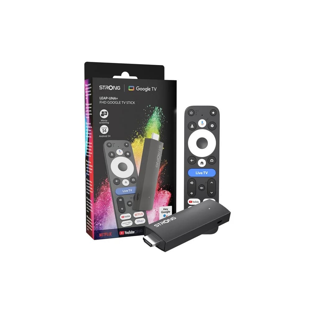 STRONG LEAP-UNA+ TV-Stick Android14 8GB HDR10+ Bluetooth5
