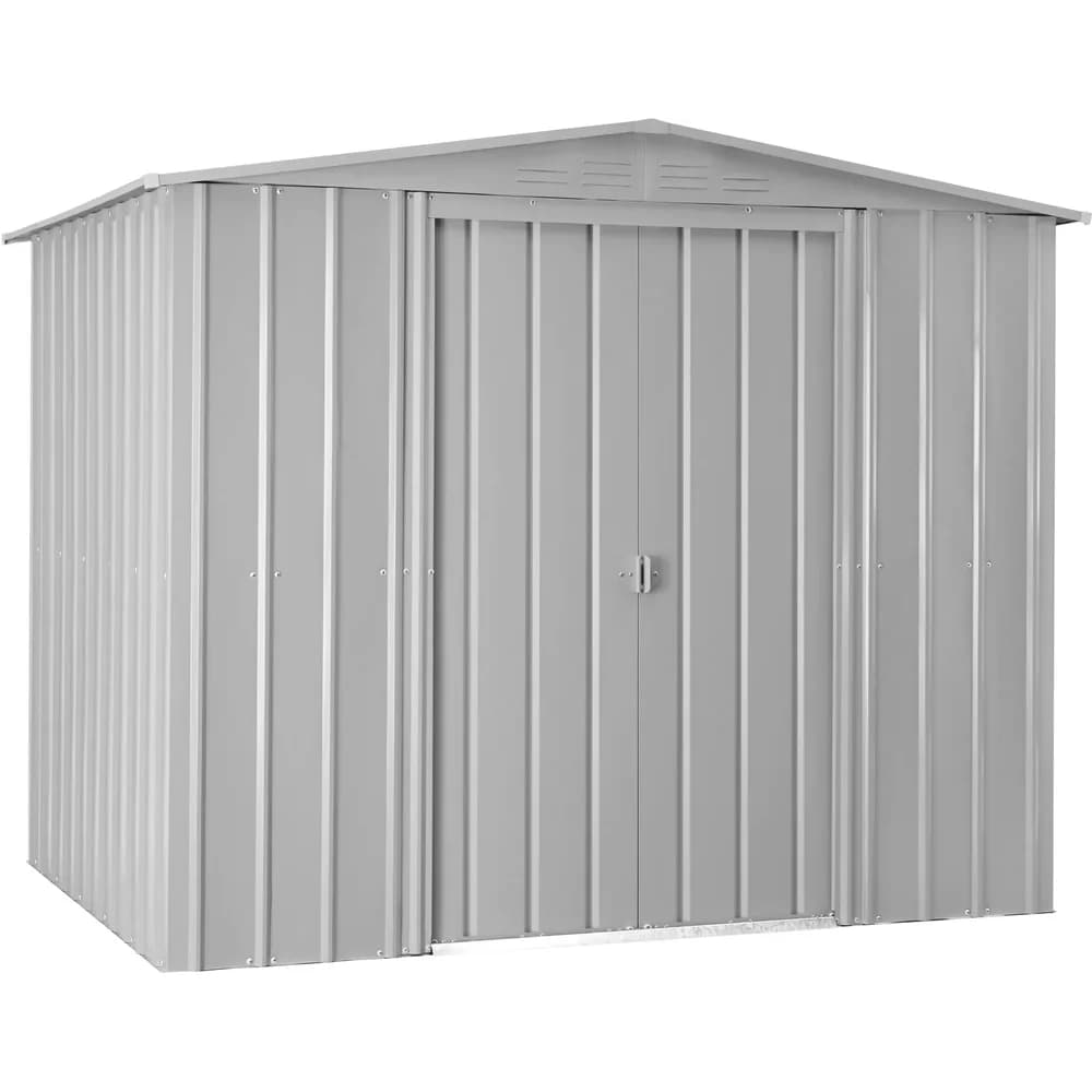 Globel Industries Gerätehaus "Gartenmanager Dream 65",silber metallic,2,83 m2