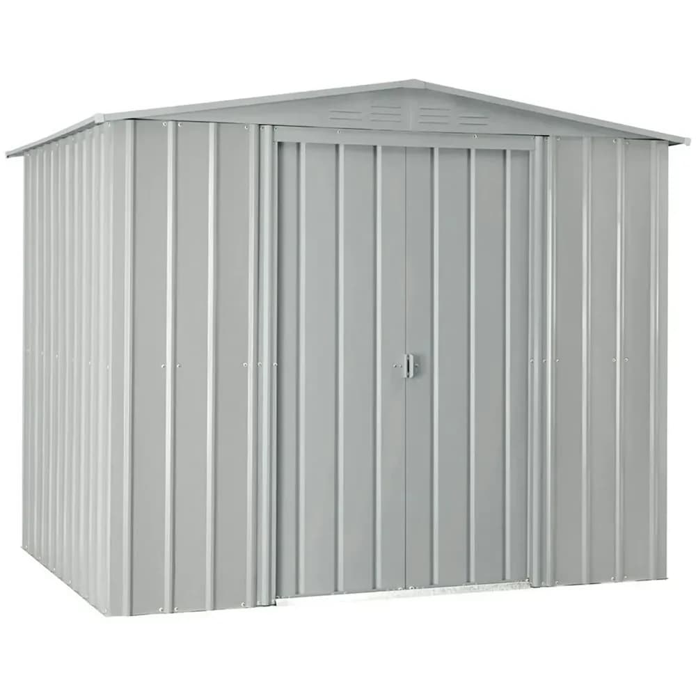 Globel Industries Gerätehaus "Gartenmanager Dream 88",silber metallic,6,05 m2