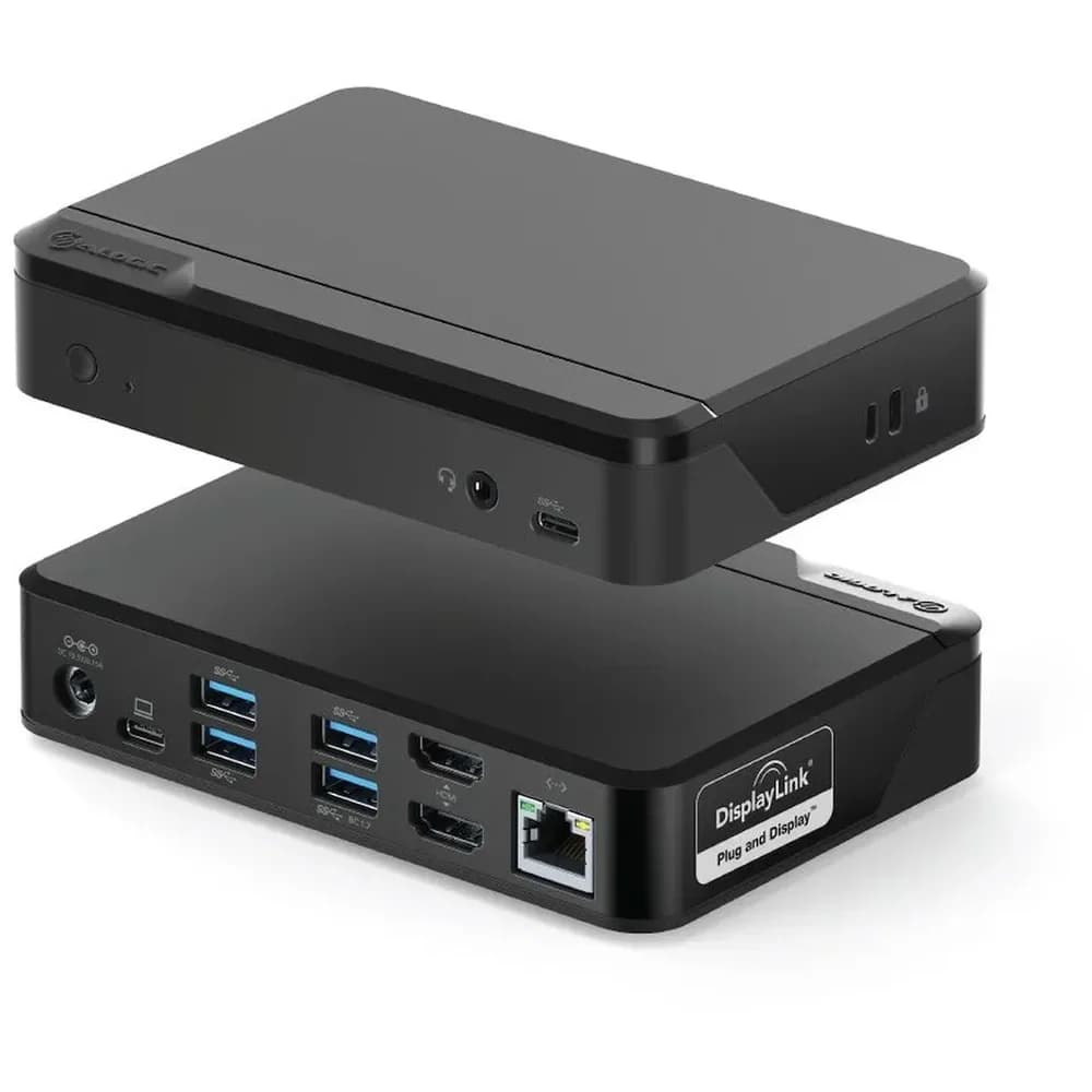 Alogic Universal Twin HD - Dockingstation - USB-C