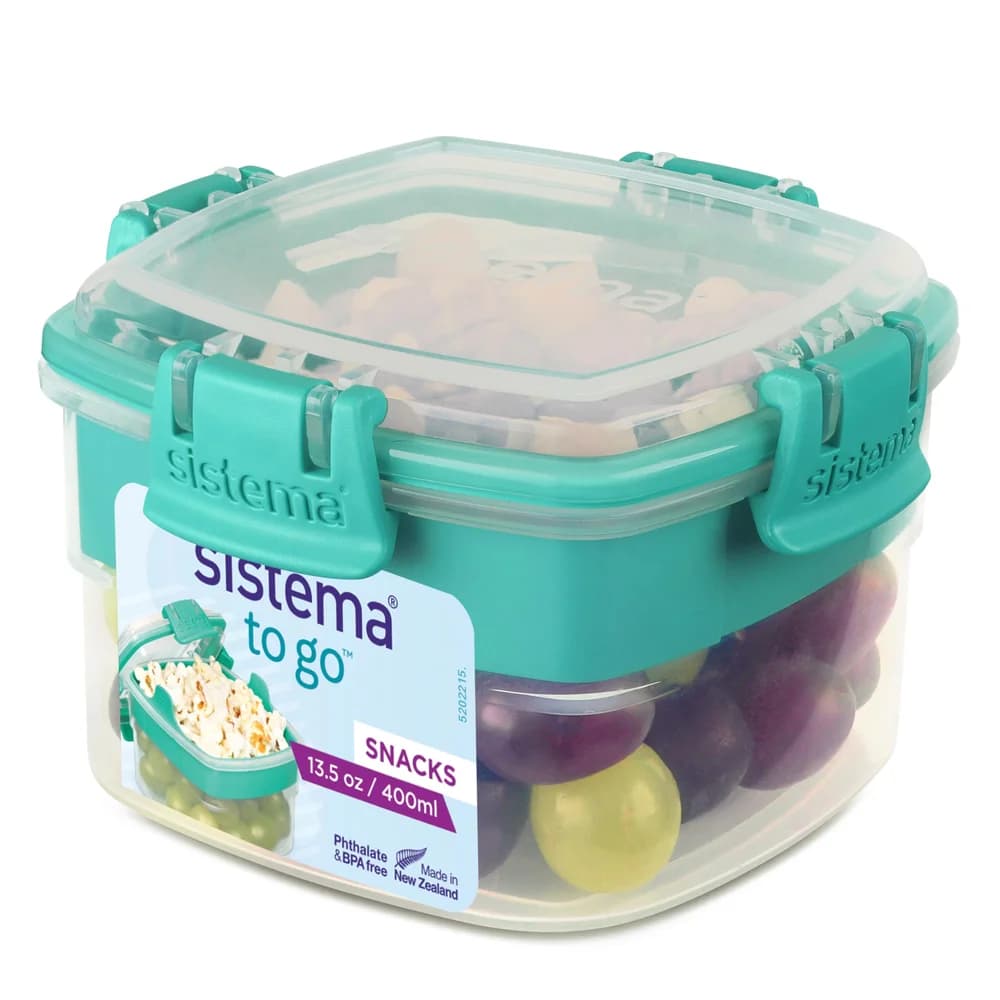 sistema Vorratsdose 21320 Lebensmittelaufbewahrungsbehälter Quadratisch Container 0,4 l