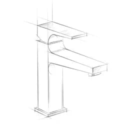 Hansgrohe Metropol, Waschbecken, Chrom - Silber