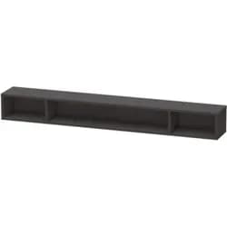 Duravit Regalelement L-Cube 100x14cm, graph matt, 3 Fäch., hor