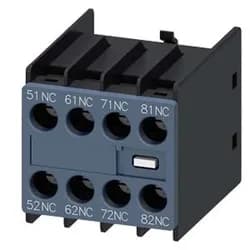 Siemens 3RH29111GA04 Elektroschalter 4P Schwarz