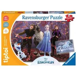 Ravensburger Verlag GmbH Spiel tiptoi® Puzzle für kleine Entdecker: Disney Die Eiskönigin - 2x24 Teil bunt